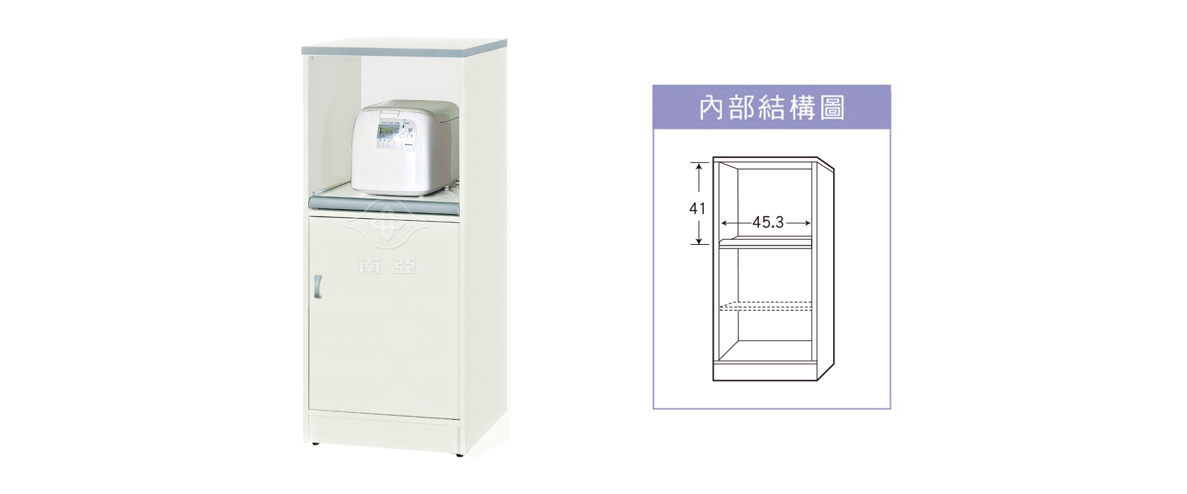 75KE01 單開門電器櫃